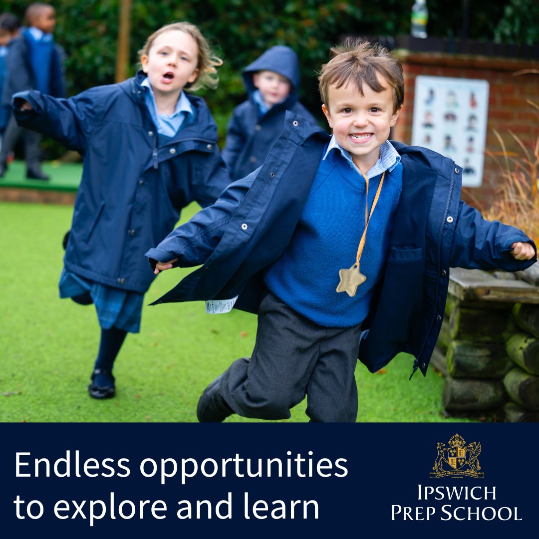 Today is national primary offer day. Contact us to see the welcoming, nurturing environment at Ipswich Prep where children grow in confidence and develop a love for learning. Email prepadmissions@ipswich.school or book for our Open Morning: ipswich.school/openevents #primaryoffer