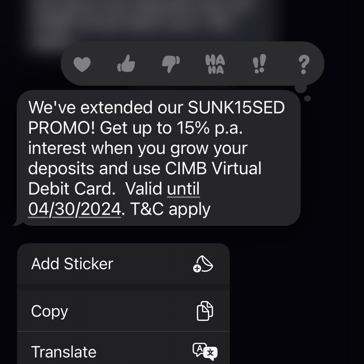 Marketing ng GoTyme vs Marketing ng CIMB. 4% p.a. interest & 3 free transfer per week vs. 15% p.a. & unlimited free transfers. Saan ko ilalagay pera ko di ba?