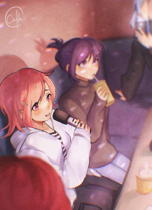 Awkward karaoke night #cspcontest39  clipstudio paint 
