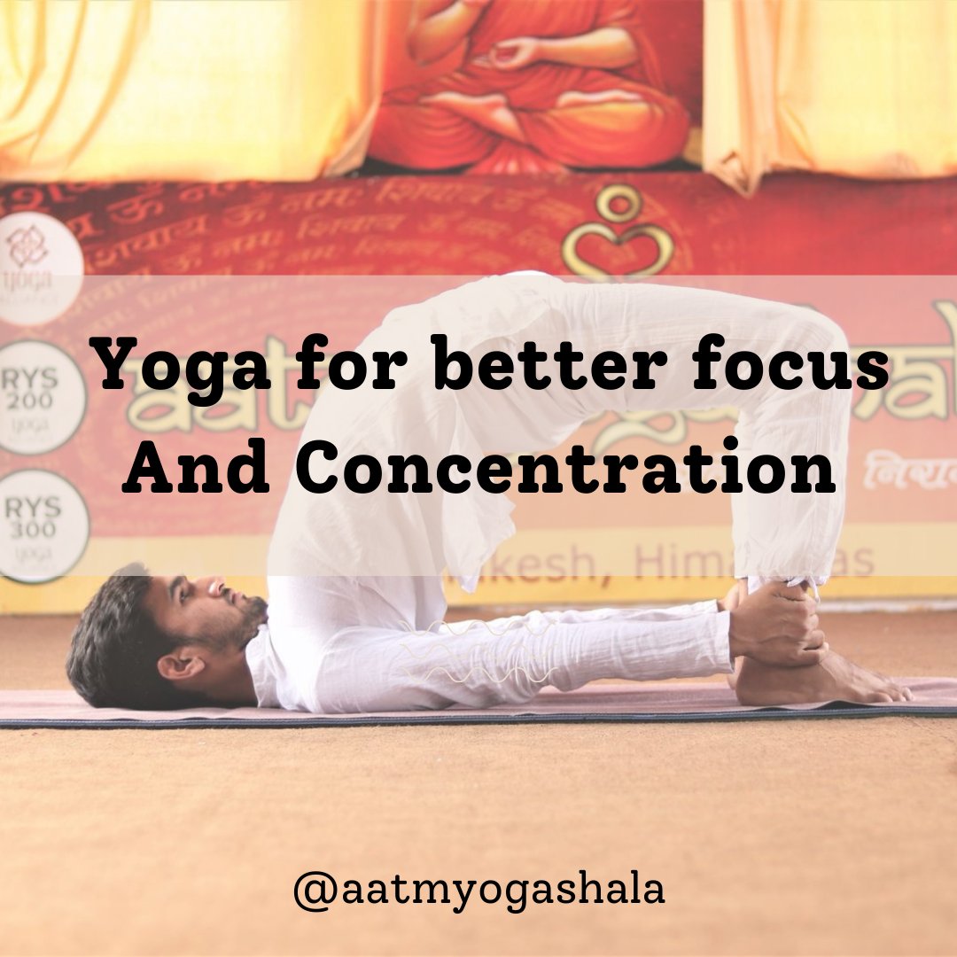 AatmYogashala's tweet image. 🌟 Unlock Your Focus &amp;amp; Clarity with Yoga 🌟 
Feeling scattered? Bring your attention back with our top yoga picks for enhanced focus and concentration! 🧘‍♂️✨#YogaForFocus #ConcentrationBoost #MindfulLiving