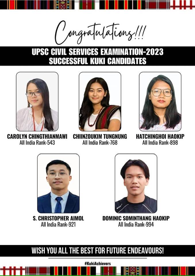 Congratulations to all the successful candidates of Civil Services Exam 2023, especially from my small community. Despite the war raging hard on us affecting each and everyone physically and mentally, the resilience and perseverance all through your preparation show result today.