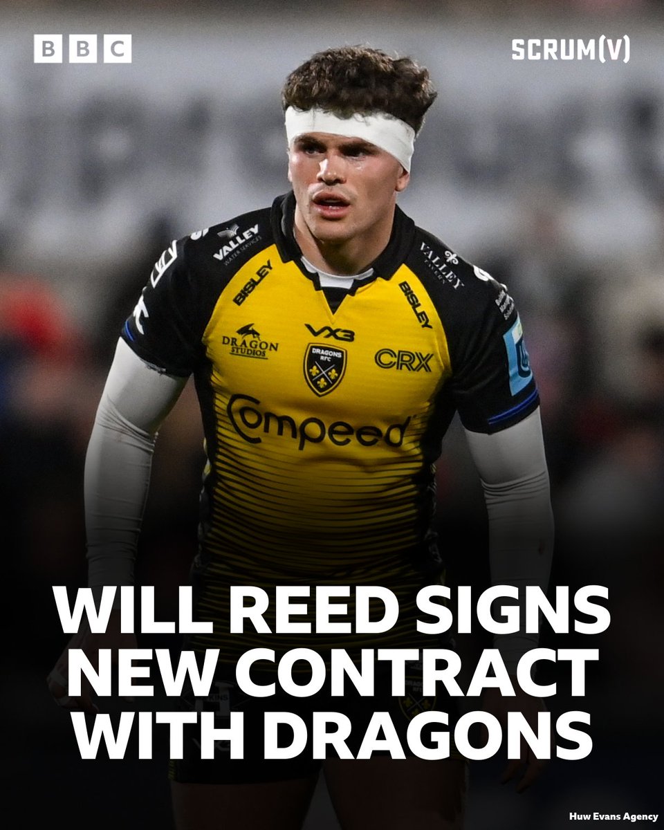 Fly-half Will Reed has become the latest to commit his future to Dragons ✍️

#BBCRugby