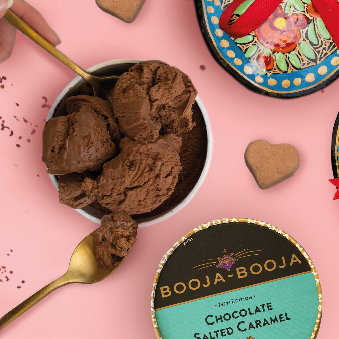 Booja Moments can be calm. Just you & your favourite treat. They can also be gloriously loud & full of laughter, giving & sharing. Our truffles & ice creams build bridges of blissful enjoyment between families, friends & beyond #BoojaBooja #Vegan #Organic #DairyFree #BoojaMoments