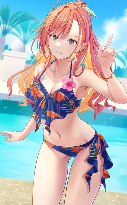 #気温が高いので気が早いが水着絵が見たい#シャニマス 