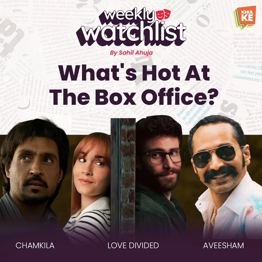 kkroundtables's tweet image. Three Teenagers and their quest for Revenge, a love story and a biopic on a popular Punjabi singer, who, along with his wife was assassinated, in the late 80s.  Watch host  Sahil Ahuja review these movies on this edition of #WeeklyWatchlist on 18th April at 7 pm on #KhulKe.