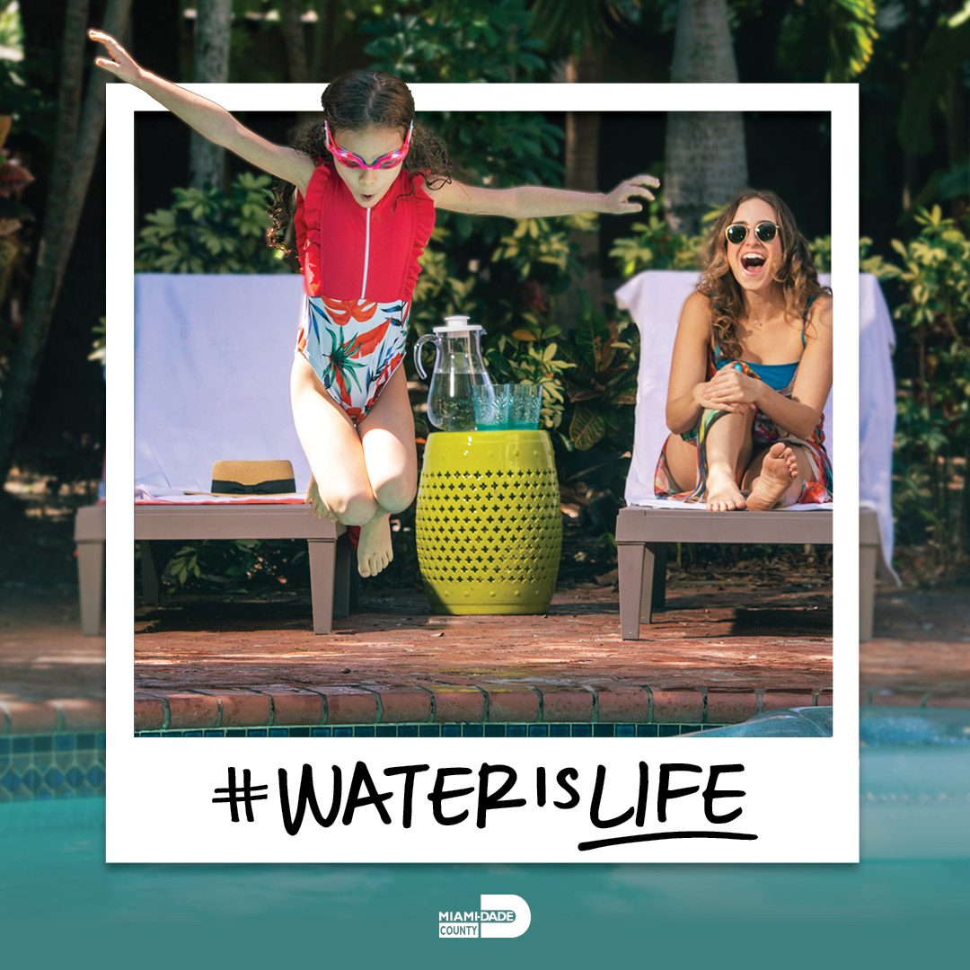 Around the world and in #OurCounty, from the mundane to the monumental, #WaterIsLife itself. It surrounds us, sustains us and makes everything possible. How does water impact your life? @MiamiDadeWater wants to hear from you. Share your story at miamidade.gov/waterislife.