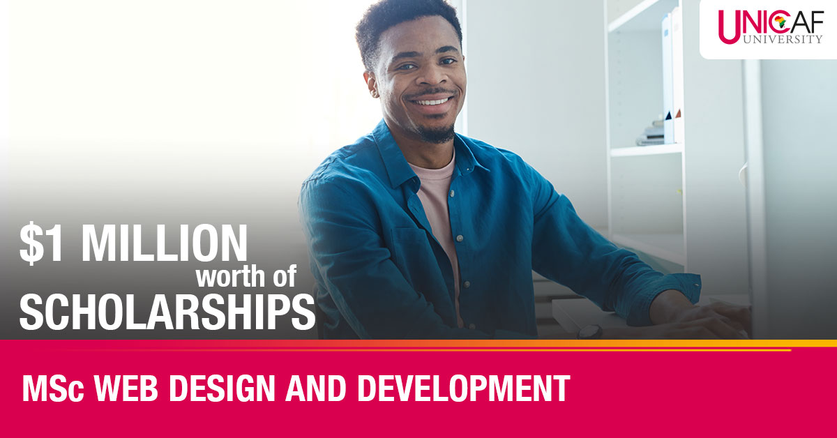 Unlock your potential with an MSc in Web Design & Development online from a top university! Scholarships Available! 🎓📚👉link.unicafuniversity.com/3Uicfub . . . #unicafuniversity #scholarships #achieveyourdreams