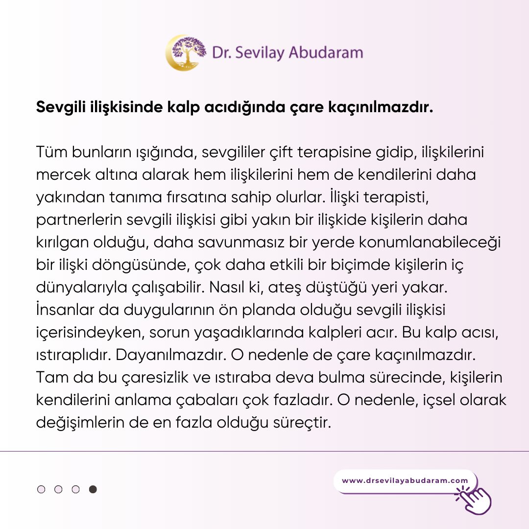 Sevgililer İlişki Terapistine Gidebilir mi? | Dr. Sevilay Abudaram

Yazının tamamı için;
drsevilayabudaram.com/tr/sevgililer-…

#ilişkiterapisi #aileterapisti #süpervizyon #psikoterapieğitimi #psikolojidesteği #drsevilayabudaram