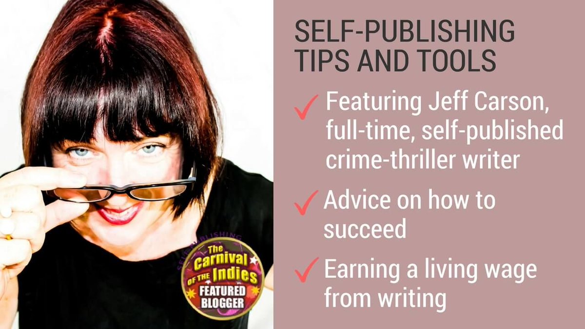 Indie author Jeff Carson discusses 11 things that helped him succeed 👏 as a self-published author 📚. bit.ly/3QaxaNF