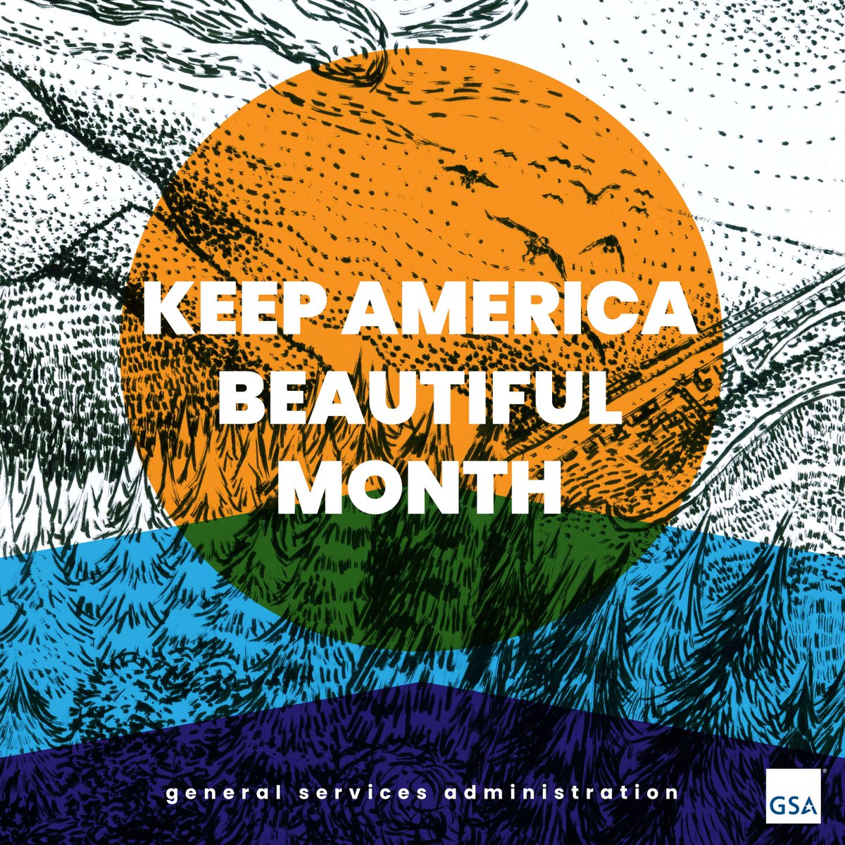 Join @USGSA in celebrating #KeepAmericaBeautifulMonth! From reducing waste to planting trees, let's make sustainable choices that keep our country clean, green, and thriving for generations to come.
