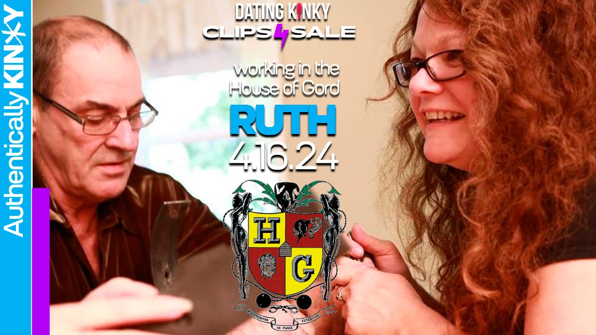 Meet Ruth, the woman behind the scenes of much of the work of an incredible genius in the world of engineering and fetish. Our retrospective on the @houseofgord premieres TODAY in one of our longest episodes ever. Our show is powered by @clips4sale