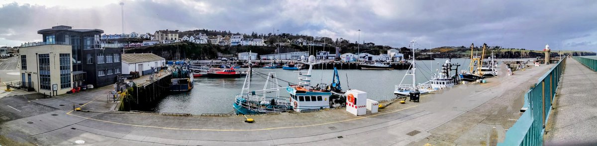 A panoramic shot of#Dunmore East Harbour #Waterford