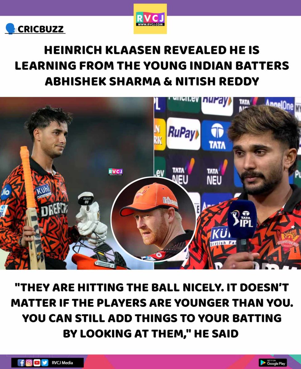 Heinrich Klaasen on learning from SRH youngsters