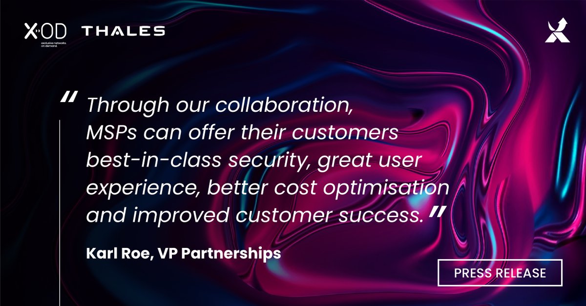 EXN_Networks's tweet image. Just Released 🚀 

Exclusive Networks and @ThalesCloudSec collaborate to deliver Secure Identity Management.

Read more and learn how to protect your customers&apos; data: exclusive-networks.com/exclusive-netw…

#WeAreExclusive #ThalesCloudSecurity #XOD