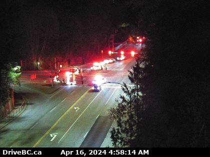 #NorthVan - Crash on the Capilano Rd on ramp to #BCHWY1