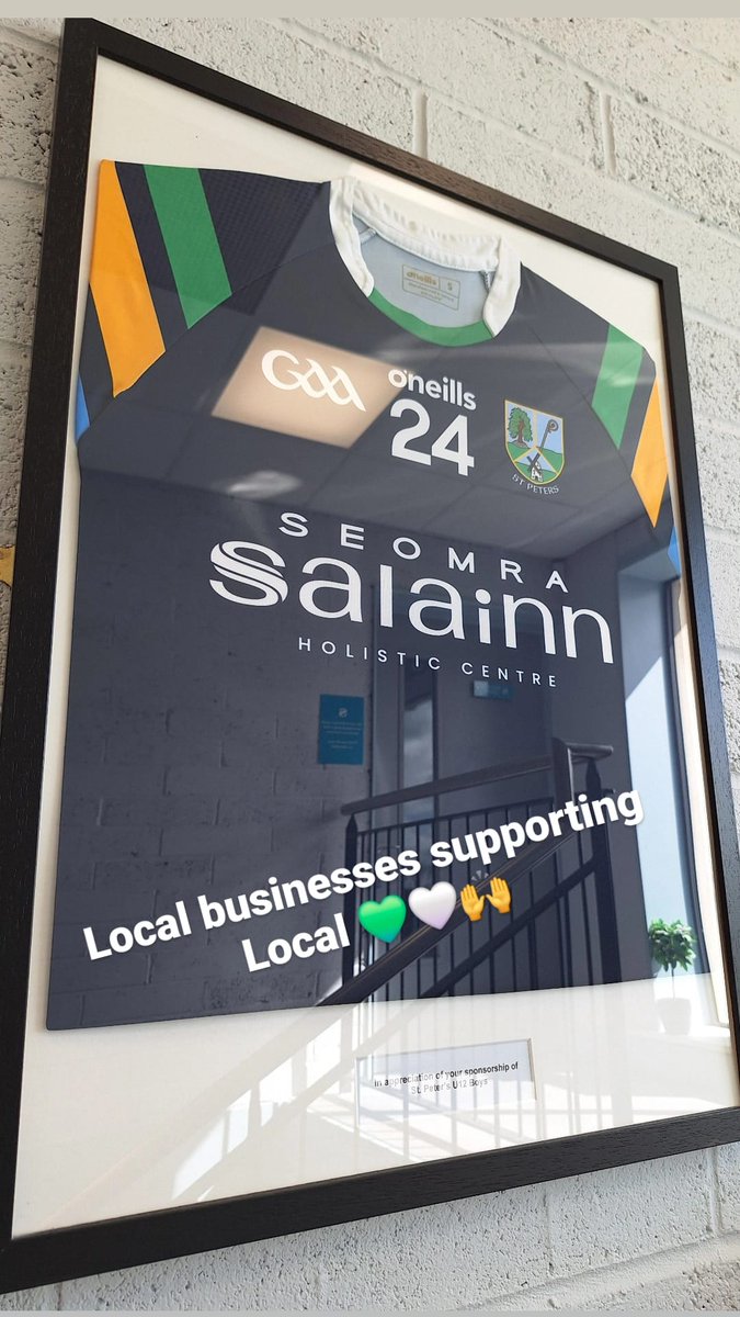 💚🤍 Local Businesses Supporting Local 💚🤍

In case you haven't heard, @seomrasalainn is a brilliant Recovery & Wellness Centre right here in the village. They support us and we support them 🙌 Thanks to Richard and the team 😊

#BoughalAbú #Sponsor #SeomraSalainn