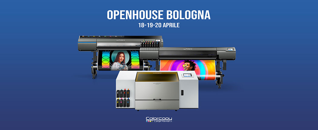 18-19-20 aprile Openhouse Bologna – Scopri le ultime innovazioni del mondo della stampa. expostampa.it/novita/18-19-2… @ColorcopySrl @Roland_DG #stampaUV #stampaecosolvente #stampaDTF