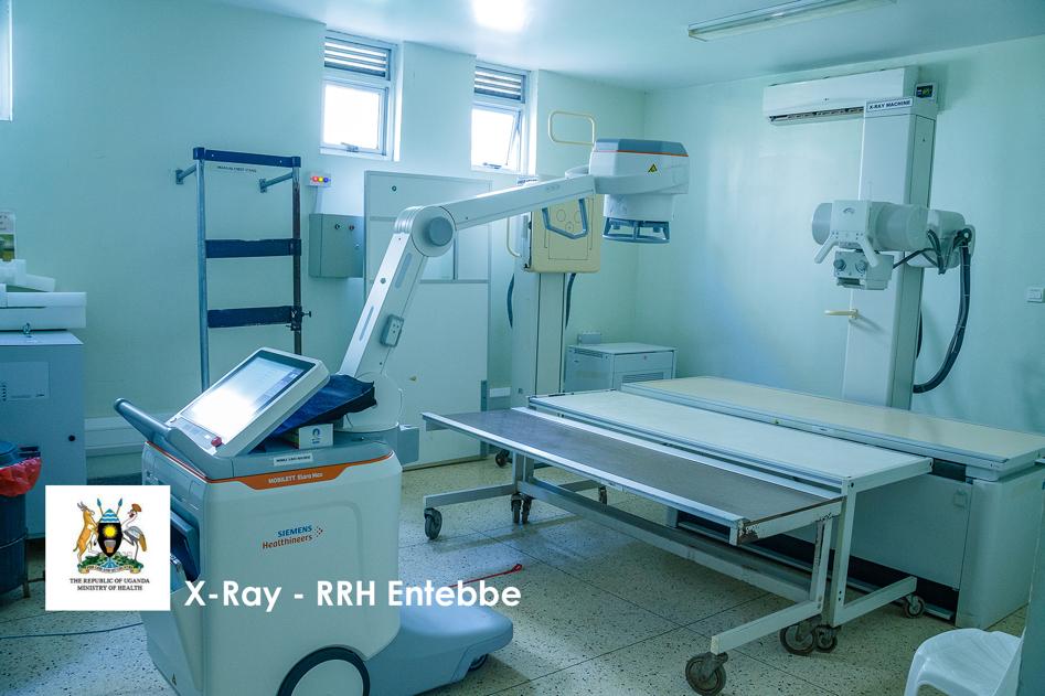 Entebbe regional referral hospital, with a newly refurbished isolation unit, has a fully equipped oxygen plant, extensive laboratory, and x-ray. #OpenGovUg