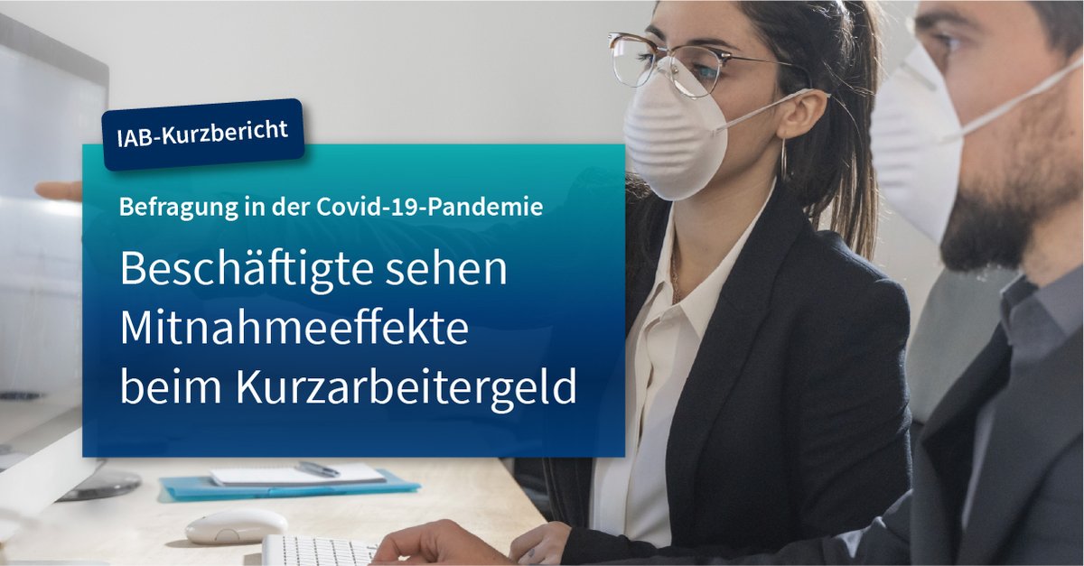 💡 Eine #Beschäftigtenbefragung des IAB von November 2020 bis Februar 2021 gibt Hinweise auf Mitnahmeeffekte bei #Kurzarbeit in der #Covid-19-Pandemie: Mitnahmeeffekte traten für alle Betriebsgrößen und in allen Branchen auf. Mehr dazu im #IABKurzbericht ➡️doku.iab.de/kurzber/2024/k…