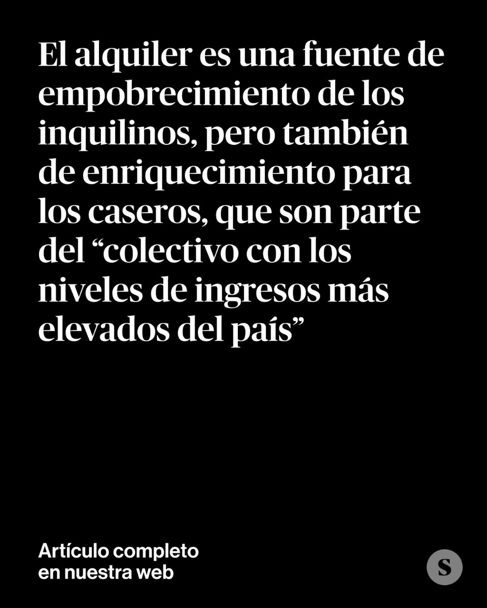 🏠El alquiler como fuente de empobrecimiento: en la última década el aumento del precio de los alquileres ha sido 2,3 veces superior al aumento de la renta de los hogares Por @MartinCuneo78  Foto Lourdes Jiménez elsaltodiario.com/vivienda/caser…