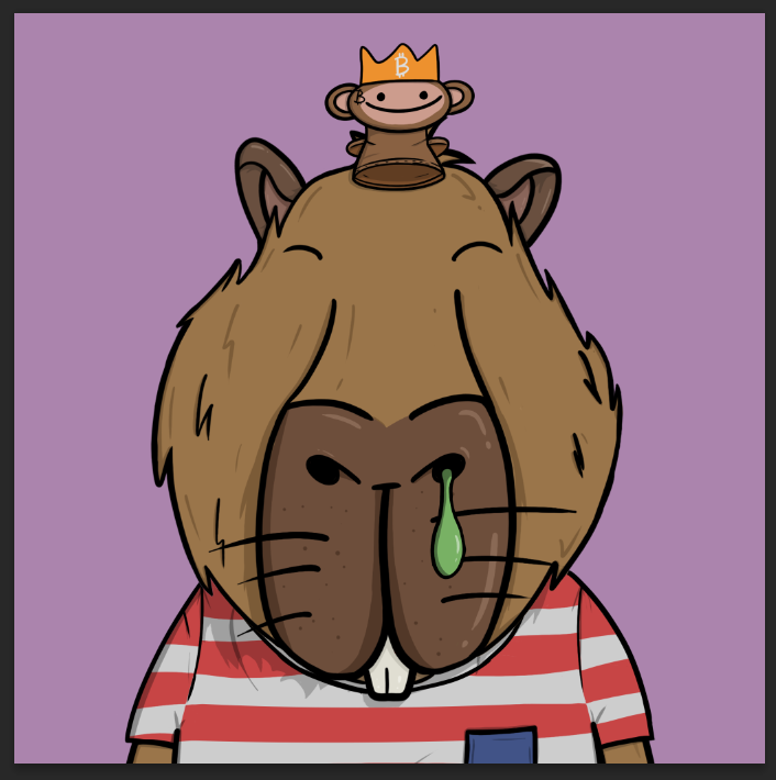 CapyOnBTC's tweet photo. Capybaras are among the friendliest animals in the world 😊

@lepuppeteerfou's puppets are striving for world peace 🌍☮️

seems only fitting that these 2 like each other and that I had to incorporate a cute puppet trait in my collection! 🫂❤️🤝 https://t.co/HcmCTNmHzJ