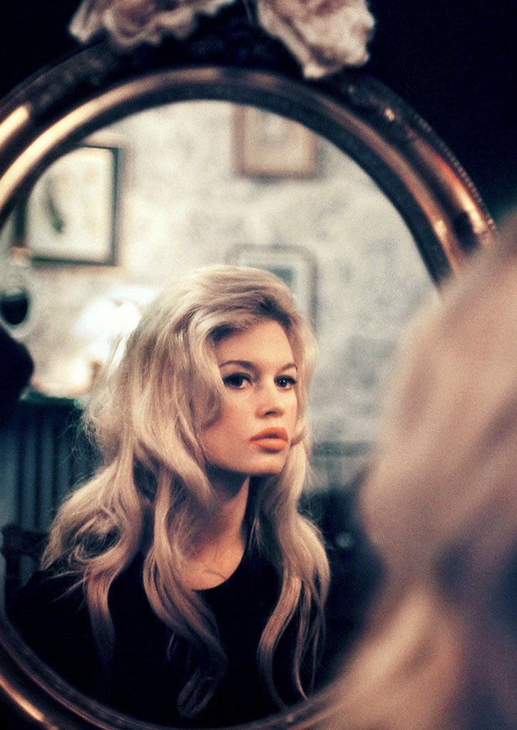 Brigitte Bardot photographed by Nicolas Tikhomiroff, 1958.