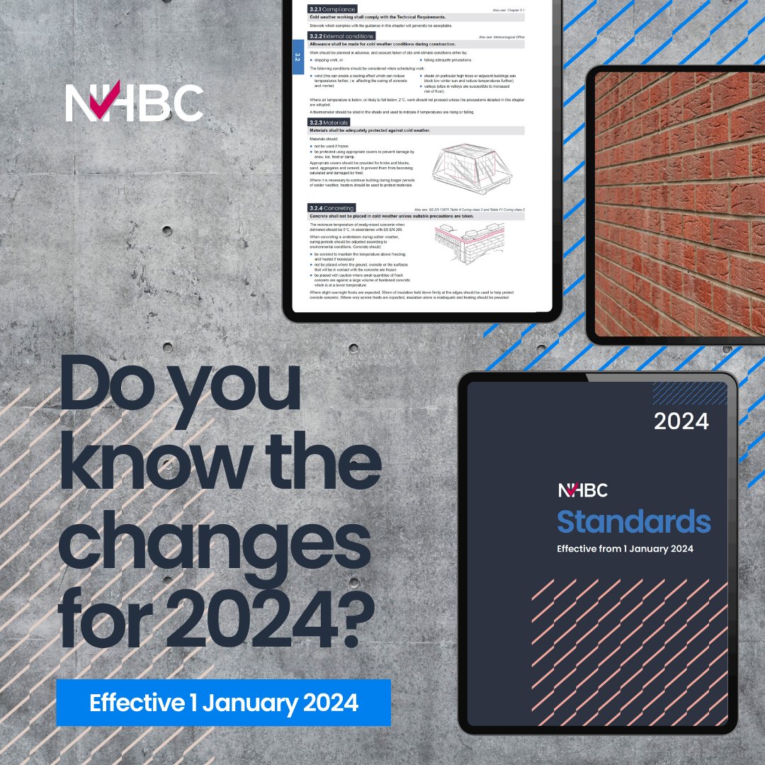 We update the NHBC Standards every year to keep up with regulatory change, consumer expectations and the industry’s needs. The 2024 edition is now available. See what’s new…. ow.ly/WsWs50RgnhE #NHBCStandards #Buildingstandards #Newbuild #Newhome