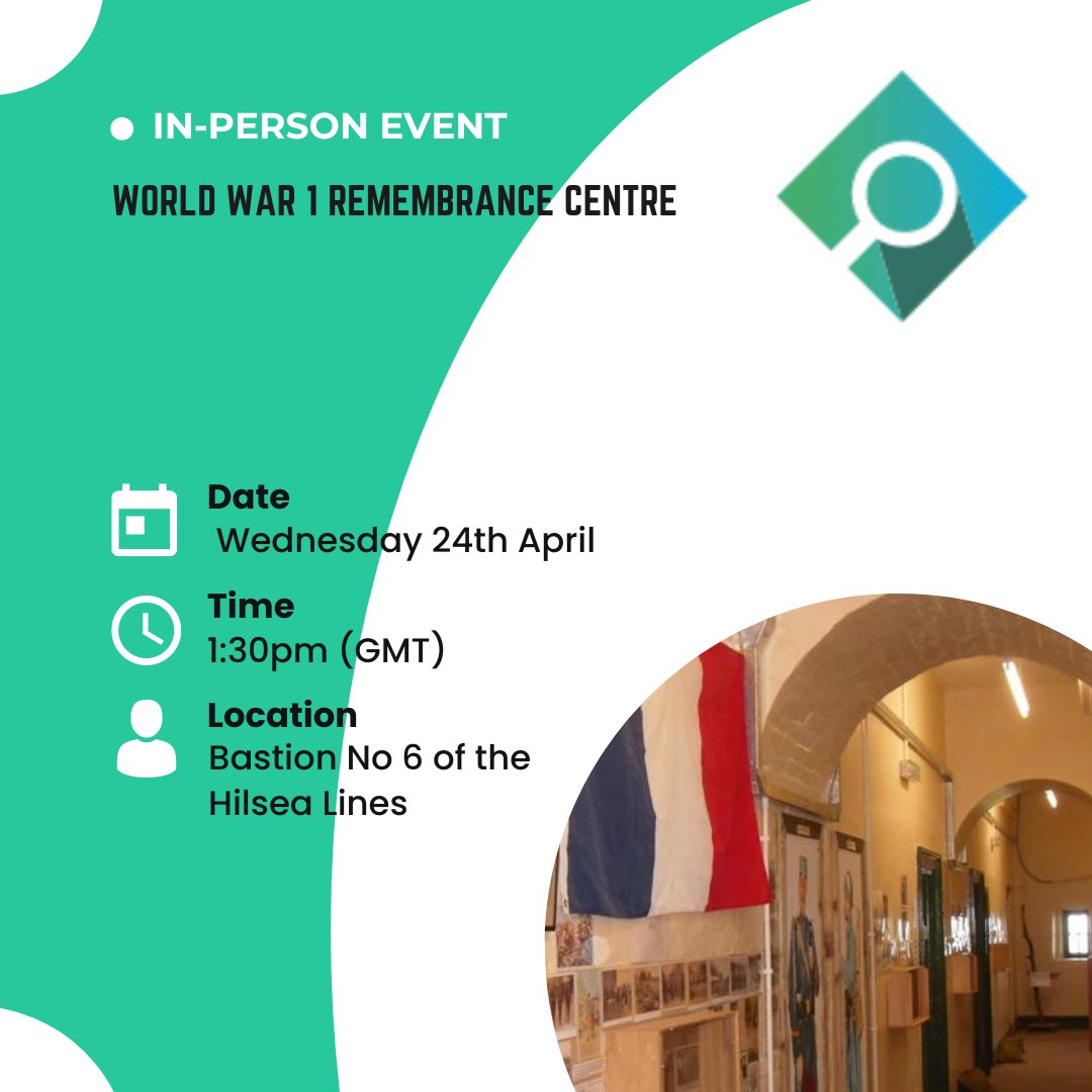 If you’re interested in #Hampshire #ModernHistory and #WW1 #FirstWorldWar history and you’re a HAT member, make sure to join us on 24th April for our visit to the World War I Remembrance Centre in Portsmouth.

Details to register: hampshirearchivestrust.co.uk/events/world-w…