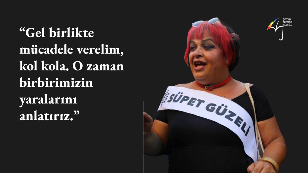 Trans hareketinin önde gelen isimlerinden Gani Met’i kaybettik. Başta uzun yıllar çalıştığı ve örgütlendiği <a href="/pembehayatlgbti/">Pembe Hayat</a>  ‘ın ve hepimizin başı sağ olsun. 

“Gel birlikte mücadele verelim, kol kola. O zaman birbirimizin yaralarını anlatırız.”
- ⁠Gani Met