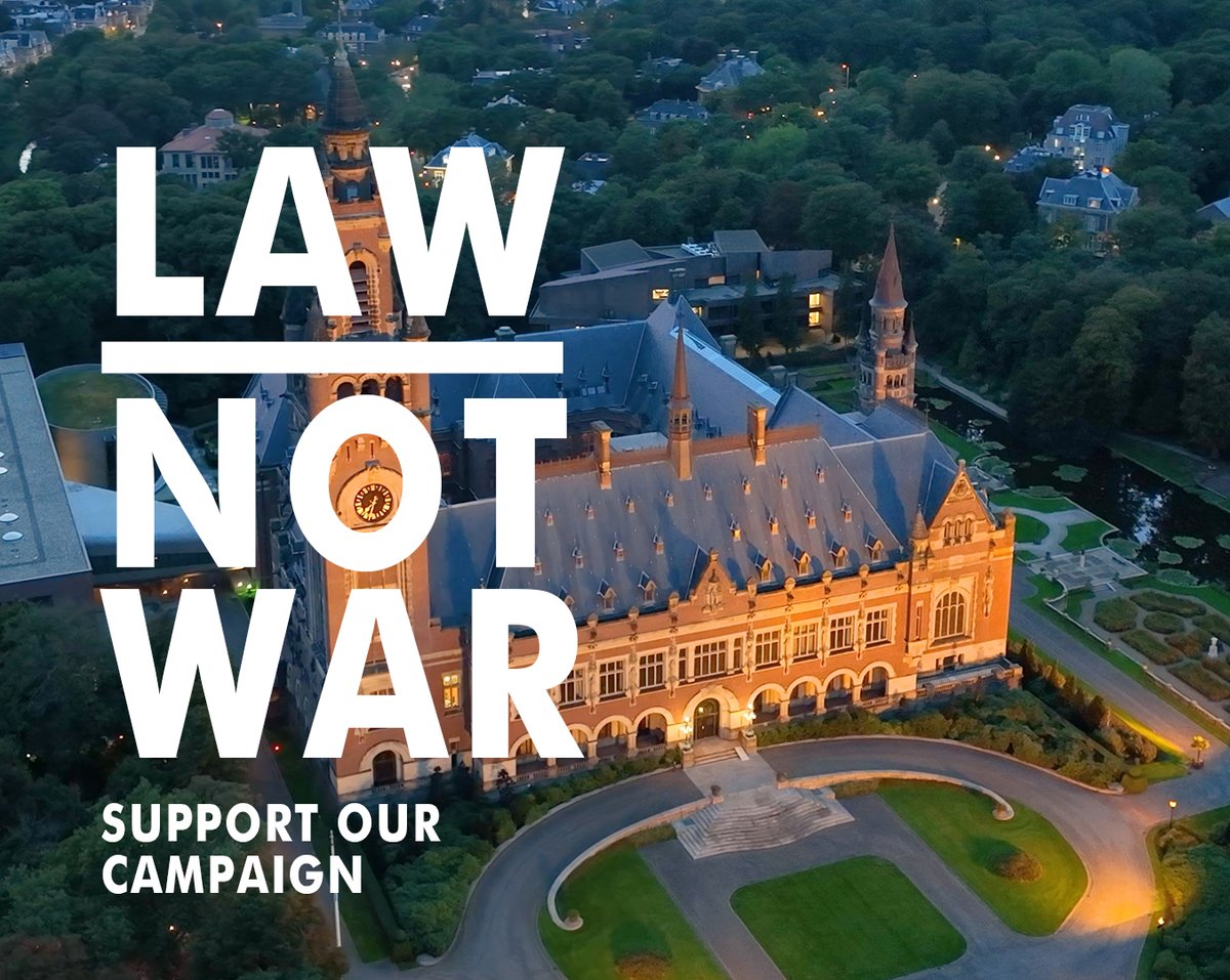 🚨With the rise in violent #conflict and the #climatecrisis, you might feel that #hope is lost.🌍

👀But it's not. Thanks to participating organizations like @ICUJP_SoCal and @lcnp_nyc, our #LAWnotWar campaign has taken off!

👉Help us work to #AbolishWar: gofundme.com/f/LAWnotWar