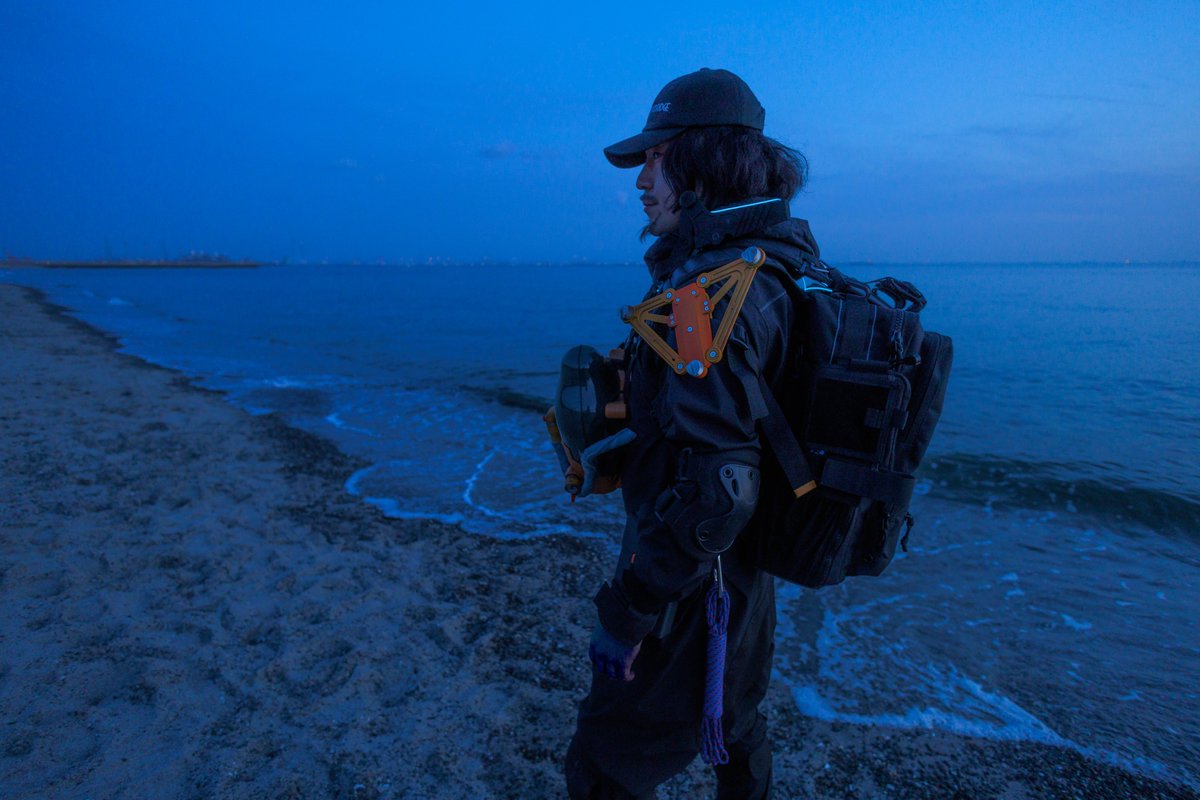 Nemophila 📷: @kurukuru_photo #DeathStranding #cosplay #デススト #20240413デススト併せon_the_beach