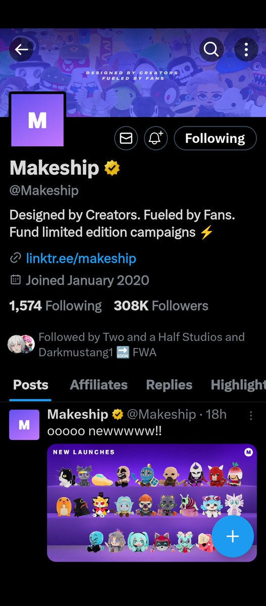 Zest339673's tweet photo. @TwoHalfStudios @Makeship Yessss cute! Good luck everyone! Lol https://t.co/4bM1ZhogaH