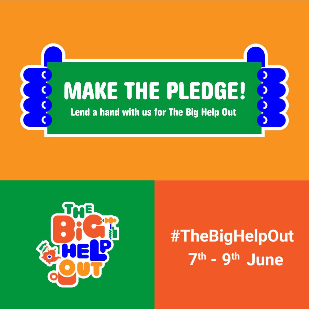 We’re delighted to be joining #TheBigHelpOut from Friday 7th-Sunday 9th June 2024! It’s a chance to lend a hand and make a change. From finding out about the work we do to becoming a clear streets champion, join us and donate a little time this Spring: rnib.in/BigHelpOut2024