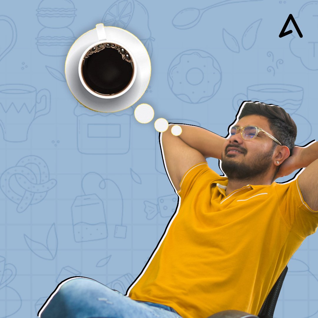 Appinventiv's tweet photo. Is it just us or is everyone thinking of a #Coffeebreak? ☕️
#CoffeeLovers #corporatehumor #teabreak #workbreaks https://t.co/dohEprZNSr
