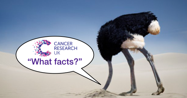 Avoiding #Facts @CR_UK & @Michelle_CRUK prefer to take an ostrich like view when it comes to the #truth
ow.ly/If8g50wAz2I
#CancerResearchUK #RaceForLife #MichelleMitchell #JimCowan #Ethics #Morals #Integrity #Charity #Hypocrisy