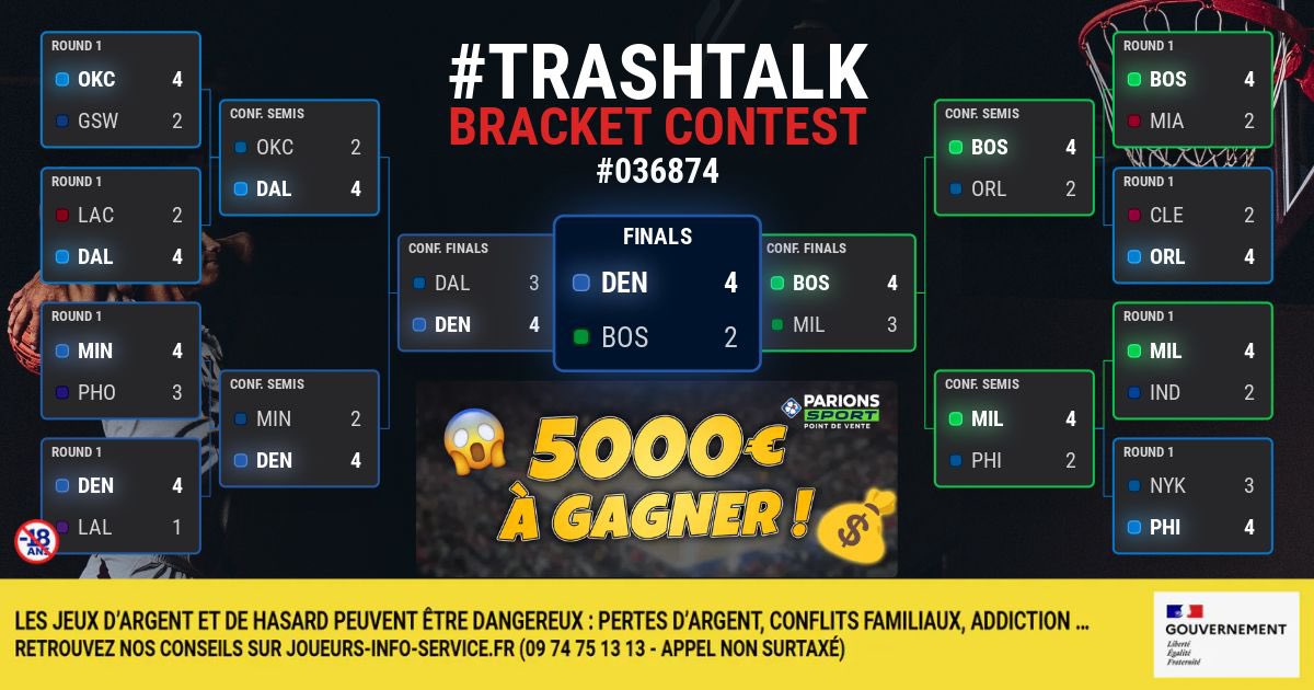 DarkNara21's tweet photo. On part sur un back to back ici !
Même si je rêve d’un monde où les Warriors arrivent loin !
#TrashTalkBracketContest https://t.co/lW9pbwxypq