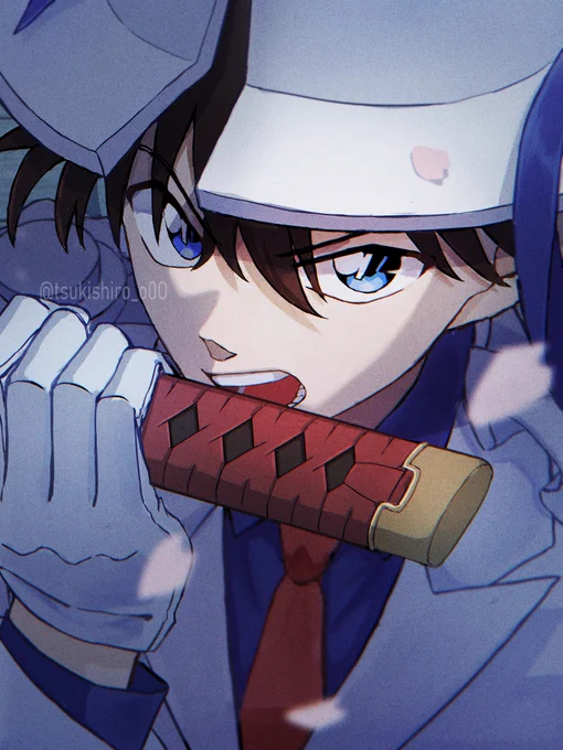 #100万ドルの五稜星 #怪盗キッド ここのキッド様、本当に好き,,,