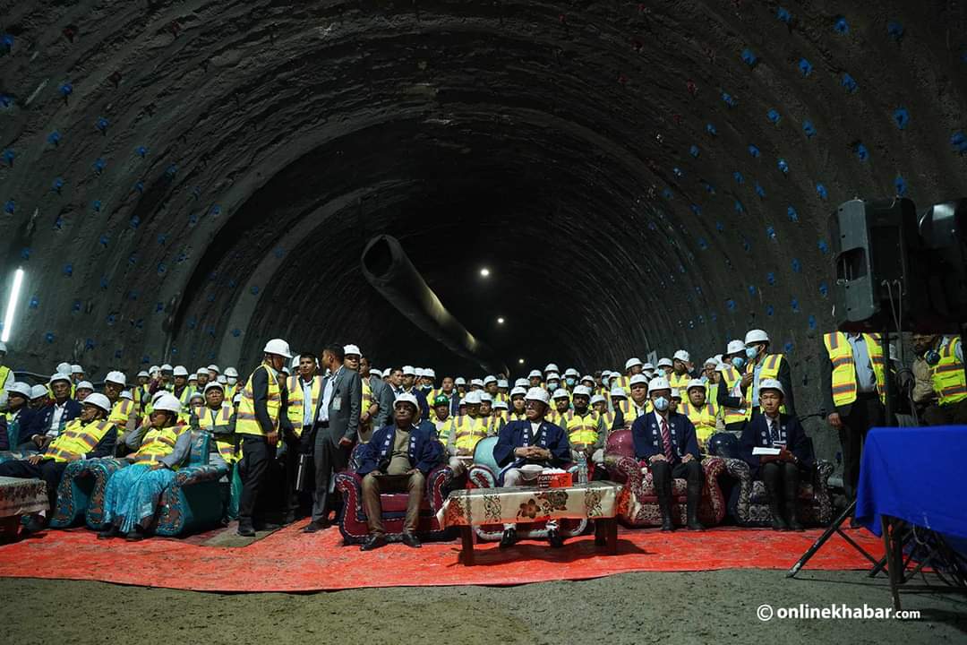 We can take the #sofa culture around, this is what we are good at. When it comes to making tunnels 2.68 kilometers in 53 months when Tunning Boring Machines now do 100 meters a day, technically this could have done been done in a month! PKD inaugurated it, so that when the…