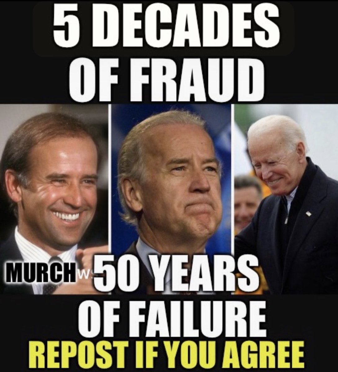 A lifetime of cheating, lying and manipulating that has led the world to the brink of WWlll because of his weak ineptitude. Joe Biden is the biggest threat to America and the world. Who feels exactly the same? 🙋‍♂️