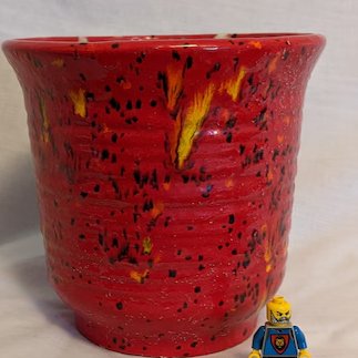 Boondockfinds's tweet photo. Orange Drip Glaze Planter Spatterware Splatter Signed Dated 1984 https://t.co/ORWulBWqTa via @Etsy #midcentury #planter #orange #spatterware #splatter #flowerpot #etsyvintage #etsyhandmade https://t.co/DvHnBDuwGW