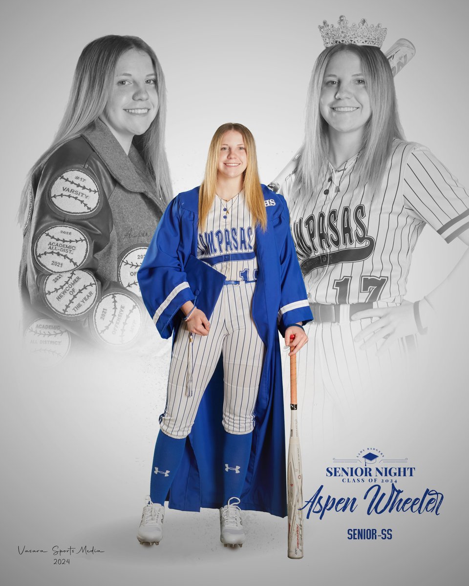 Game Day &amp; Senior Night!!!
Aka ASPEN WHEELER DAY!!!
🆚Jarrell Lady Cougars
⌚️7:00 PM - Varsity
🏟️Lampasas High School
🎟️ Gate
Meet Our Senior
•Senior•LF
#17 Aspen Wheeler
Please send Aspen your congratulations and share this post!
#selflessnessselfishness