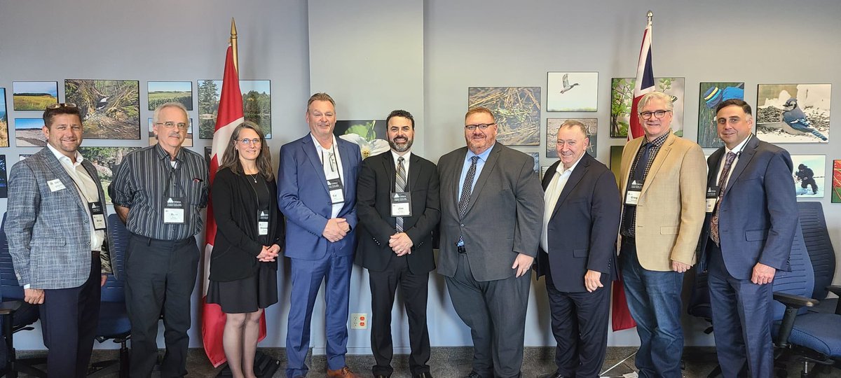 Graydonthempp's tweet photo. It was an honour to speak at @_OSSGAโs Advocacy Day at #QueensPark!
ย
Under @fordnationโs leadership, we will continue to support #Ontario's aggregate industry, recognizing its important role in building Ontario.
ย .
#BuildOntario #OSSGA https://t.co/UxY4pkneA9