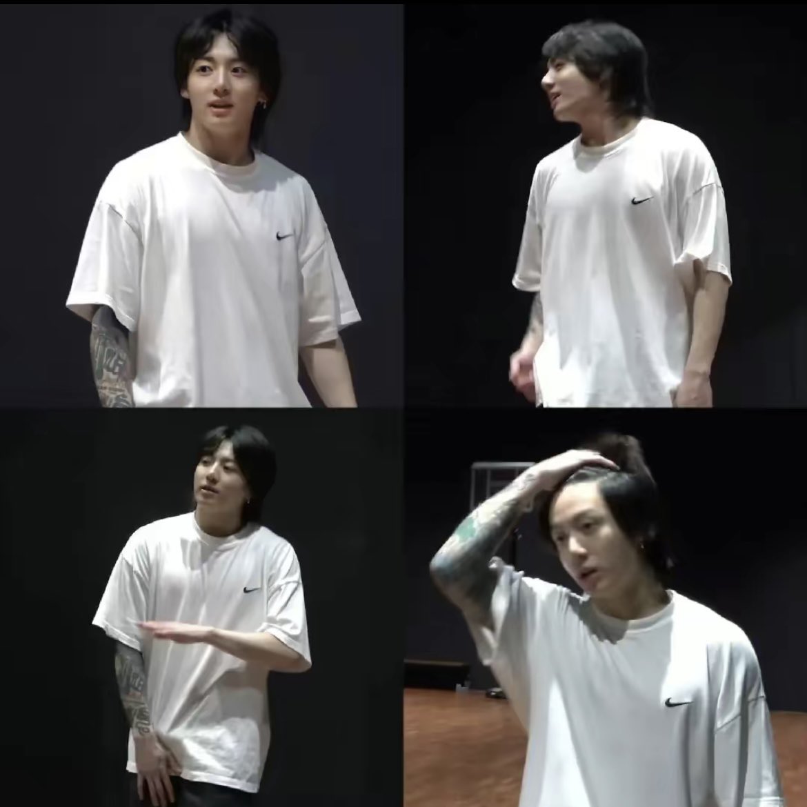 Jungkook with no makeup is the finest of them all 🤭😍