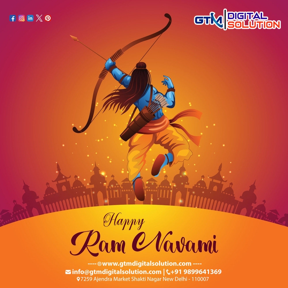 gtmsolution1's tweet photo. Wish you a very happy shri Ram Navami 🚩
.
We Wish that lord Ram 🙏🏻 inspire you with his great virtues and best qualities to serve the mankind.
.
.
#gtmdigitalsolution #ramnavami #ram #jaishreeram #lordrama #ramnavmi #lordram #hanuman #sitaram #jaishriram #shreeram #navratri https://t.co/mO2Bc2fnbn