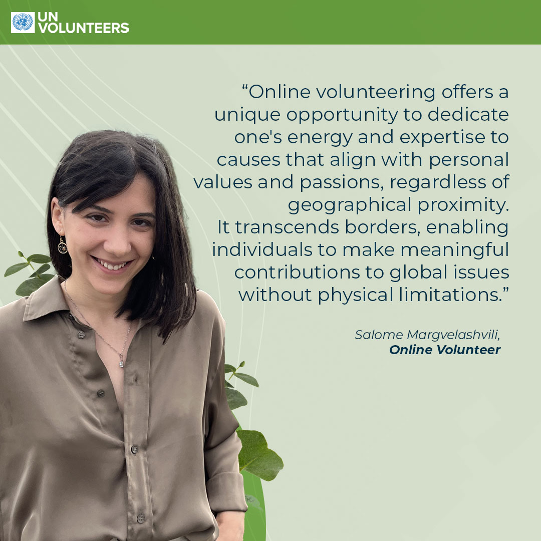 Online volunteering opportunities are just a one click away! They are task-based, remote and flexible. Register and apply through app.unv.org today! 🫶 For more information on online volunteering, please visit: unv.org/become-online-… #WeAreInspirationinAction