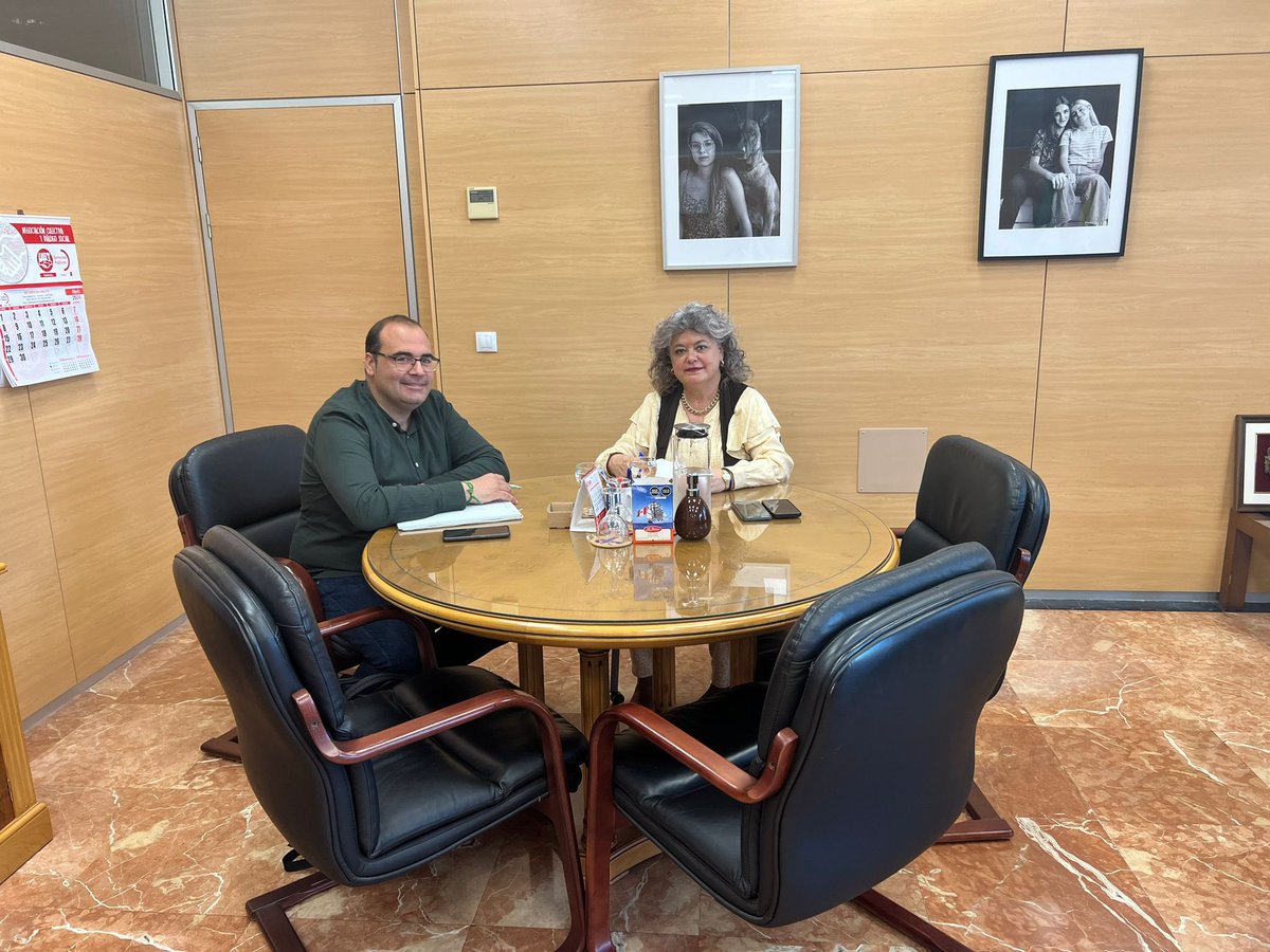 🔴 Visita institucional del alcalde de Bornos, Hugo Palomares, a la Subdelegación del Gobierno en Cádiz. 🔴 Ha tratado con la subdelegada, Blanca Flores, sobre los asuntos de interés para el municipio