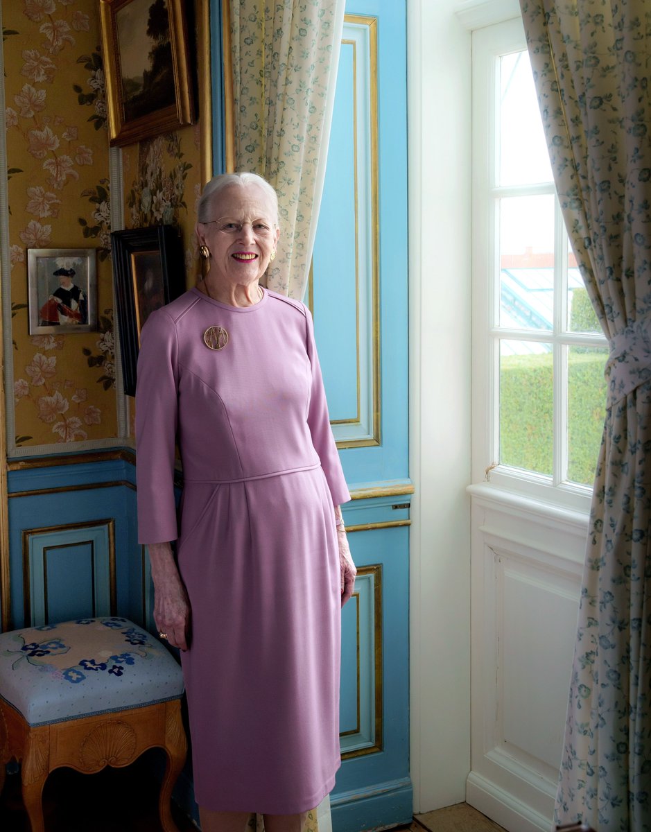 Happy birthday to H.M. Queen Margrethe II on her 84th birthday 🇩🇰 📸: Keld Navntoft, Kongehuset ©