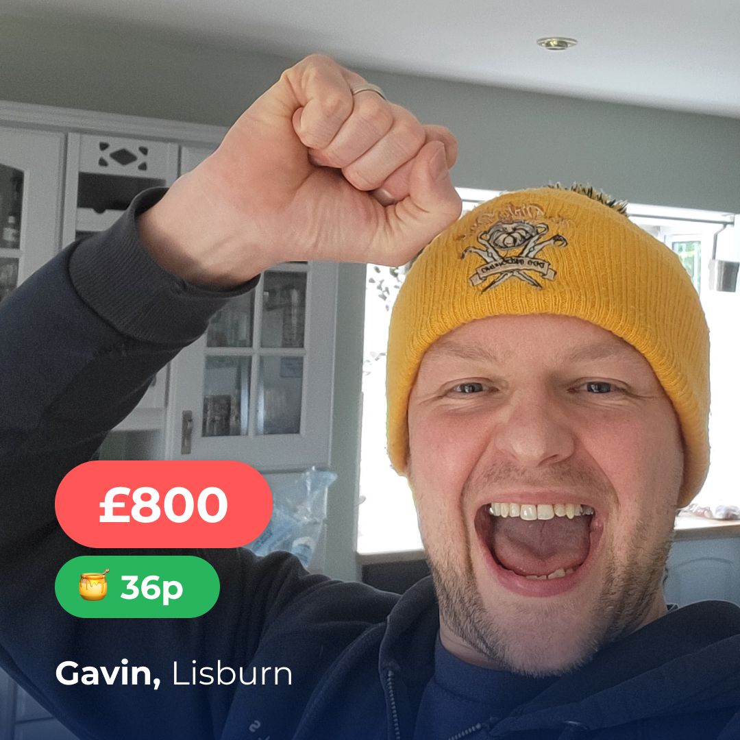 💰 Say congrats to Gavin from Lisburn, who won £800 in March! 🎉 🥳He said: 'Totally gobsmacked !!! Couldn't be more happier!! Holiday money here we come!!' #Winner #Money #Free #Congratulations #win #freemoney #winmoneyonline