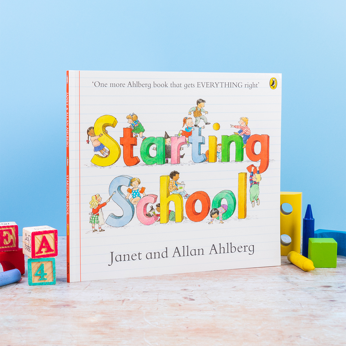 Do you know a little one that’s Starting School this September? With reassuring rhymes and colourful illustrations, Starting School will help get your little ones ready for their first day. Discover the classic book here: penguin.co.uk/books/37731/st…