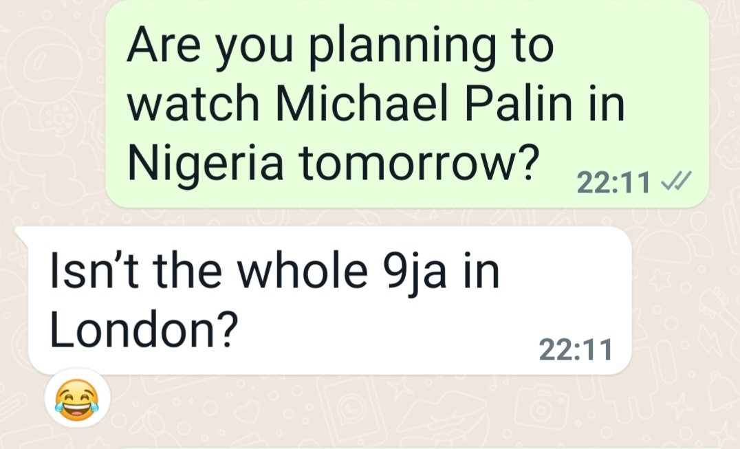 Got this answer last night to my inquiry 😆 London peeps is this true?